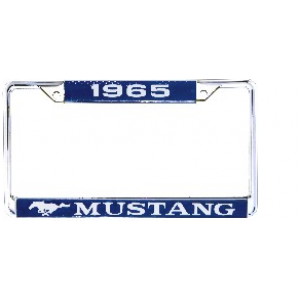 1965 Mustang Year Dated License Plate Frames