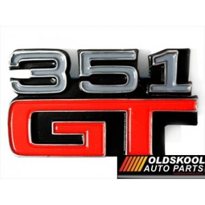 "351 GT" BADGE XA GT FEND