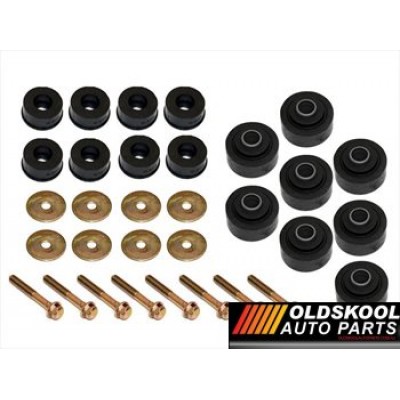 BODY MOUNT KIT HQ-WB SED WAG COUPE STAT BOLTS INC