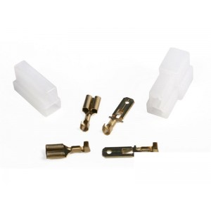 CONNECTOR BODY & TERMINAL FEMALE/MALE LC-WB 2 PIN