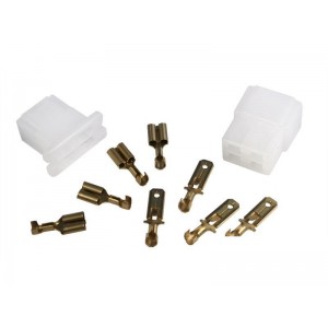 CONNECTOR BODY & TERMINAL FEMALE/MALE LC-WB 4 PIN