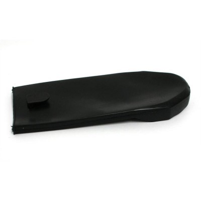 SEAT BELT TOP COVERS WITH HOOK LARGE BLACK FORD/HO